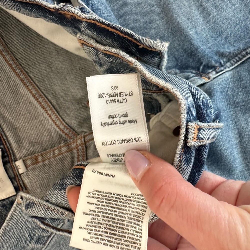 Agolde Cropped Ripped Jeans - Picture 5 of 5